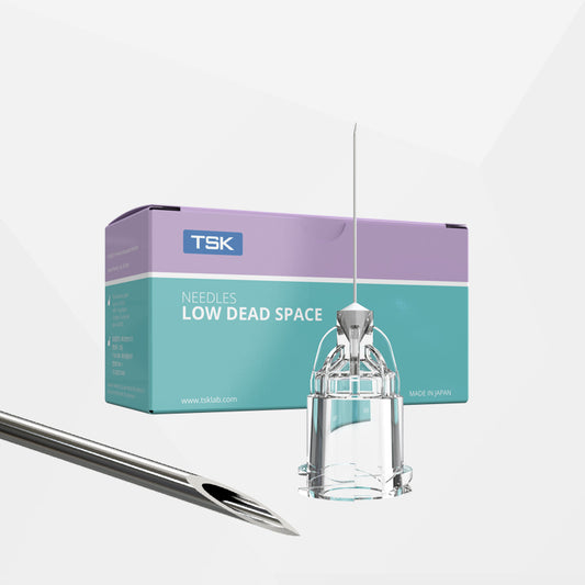 TSK Low Dead Space LDS needle 33G x 9mm (3/8 inch) (100/Box)
