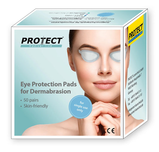 Dermabrasion Einweg-Augenschutzpads