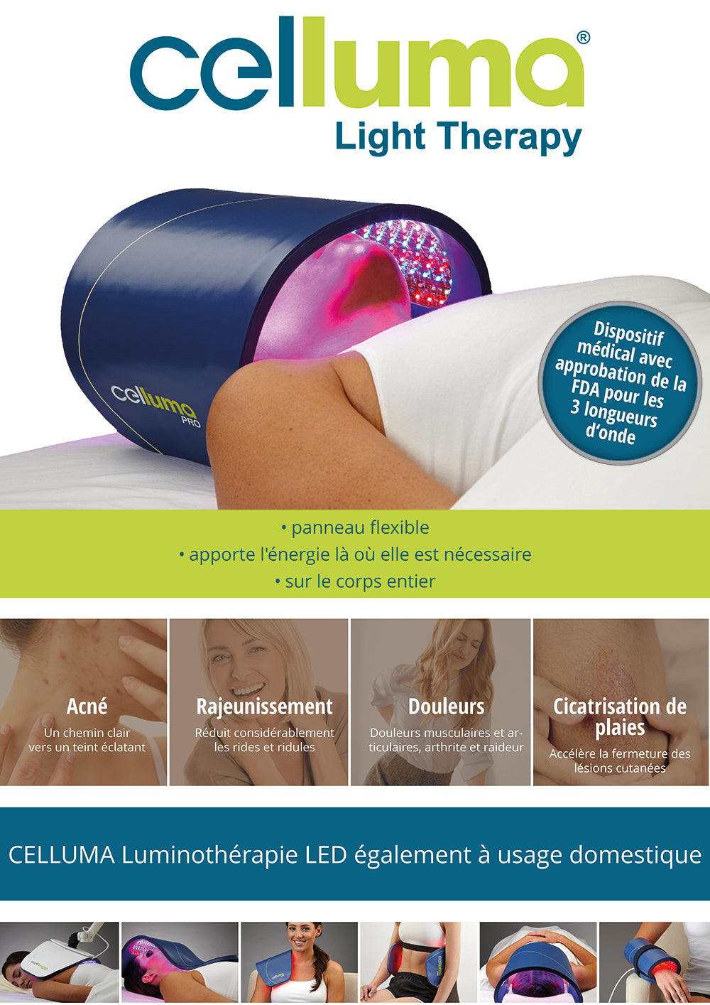 Celluma Poster für Praxis, A2, Französisch, Sujet 2