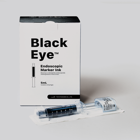 Black Eye endoskopischer Marker