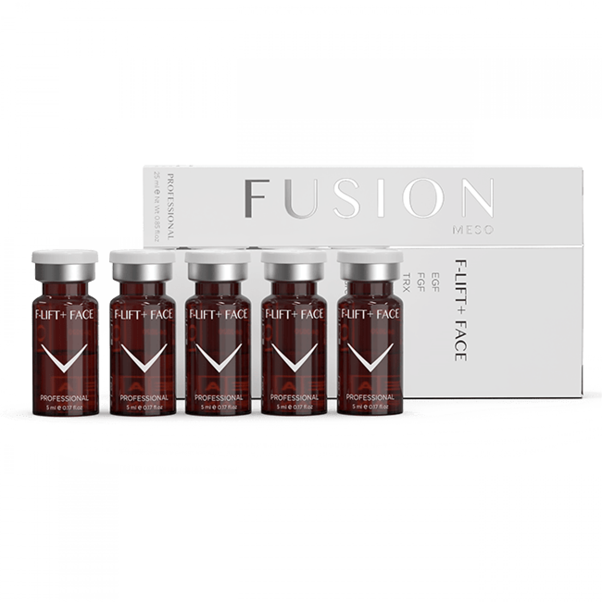 Fusion Meso Vials F-LIFT +FACE 5x5 ml