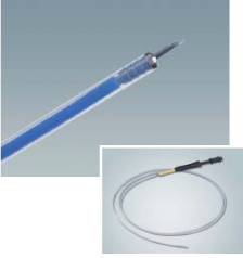 Injection needle, disposable, 25G needle 4 mm, 2.5mm diameter, 230 cm length