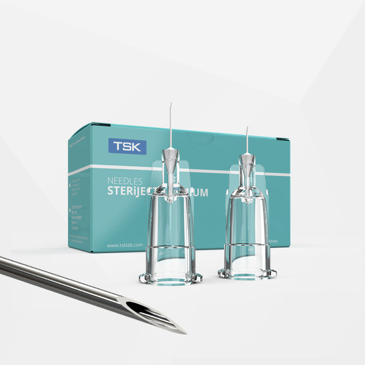 TSK PRE Regular hub PRE needle 32G x 4mm (3/16 inch) (100/Box)