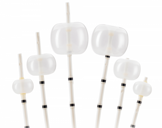DuraGlide™ Steinextraktionsballon Triple Lumen, Injektion proximal